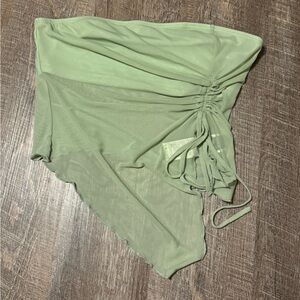 fairy core green crop top